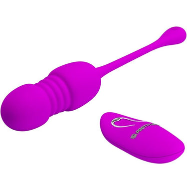 Ovetto Vibrante Wireless in Silicone Viola con Telecomando